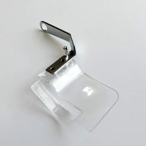 Eye Guard Safety Plate Set For MO 6700 6900 Overlock Sewing Machine Transparent Replacement Accessory showing front view