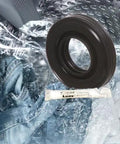 Durable Washing Machine Tub Seal Repair Kit With Top Shelf Lube Grease For Whirlpool Maytag Kenmore Front Load Washer Compatible Replacement Parts Nailed It. Waterproof seal shown with lube in washing machine.