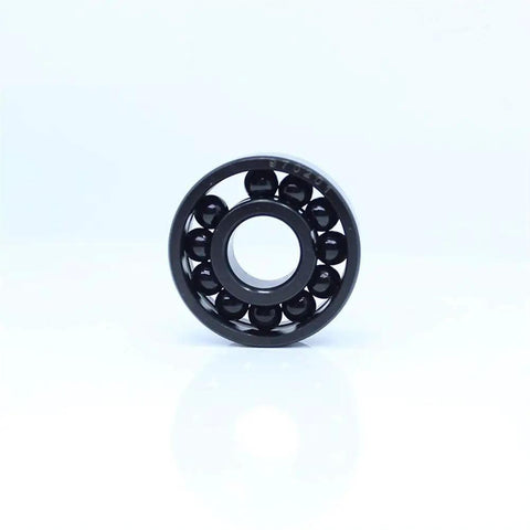 Heavy Duty TB6201 High Temp Full Ball Bearing 12X32X10Mm rated to 500C, showcasing black bearing design for industrial use.