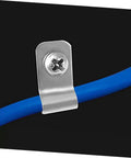 Heavy Duty Stainless Steel Wire Clips For Fencing And Animal Cages Quick And Easy Assembly 100 Sets Garden Fence Clamps
