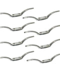Hardcore Metal Rope Cleats Ironclad Hold On Any Rig With Heavy Duty Hooks in multi-pack for securing lines and ropes.