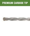 Masonry drill bit, 7/16 x 6 in, HLOFIZI, side view for concrete use