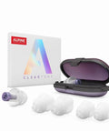 ClearTone High Fidelity Ear Plugs For Concerts And Noise Sensitivity 21dB Reduction with case and three sizes S M L