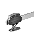 Soft Close Hydraulic Buffer Cabinet Door Support Rod With Gas Spring Lift For Overhead And Wall Cabinets No Slam Descent Durable Steel With Plated Finish Easy Lift Kitchen Cabinet Hardware shown in side view.