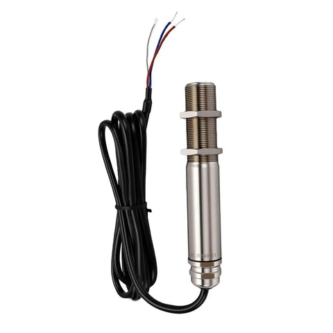 Infrared Temperature Sensor Non Contact Measurement For Industrial Use Stainless Steel Build 0-200C Range Precise Surface Temperature Probe For Hazardous Environments And Moving Machinery, stainless steel probe with cable