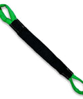 Green Six Foot Beefy Eye to Eye Flexi Grip Round Sling with 5300 Pound Vertical Lift Capacity Heavy Duty Lifting Sling USA Made