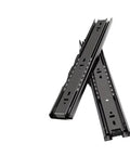 Two Pack Soft Close Drawer Slides In Cold Rolled Steel With Damping 8 Inch 20 Cm Pair For Smooth Gliding Cabinets Heavy Duty Slides