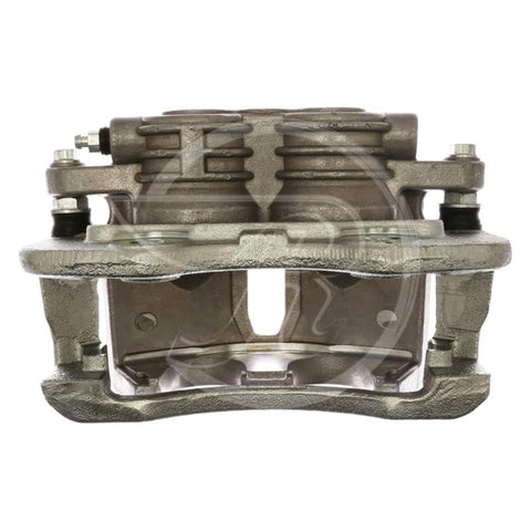 Front view of Raybestos FRC11169N disc brake caliper, cast iron automotive part