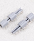 Mixer Potentiometer Lengthening Extension Shafts Set 4 Pack D Half Shaft 6mm Bore Plastic Linear Taper Rotary Volume Control Levers Easy