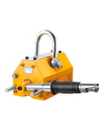 Heavy Duty Permanent Magnetic Lifter 100Kg To 1500Kg Pull Capacity Runs on Zero Juice with metal shackle hook and control lever.