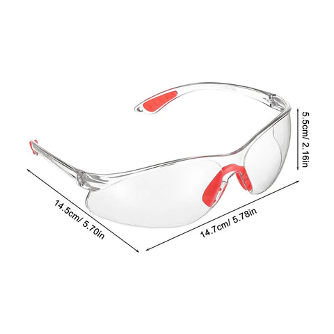 Straight Up Durable Four Pack Kickass Wraparound Safety Glasses Featuring Soft Silicone Frames And Ansi Z871 Certified Lenses For Slick Everyday Eye Protection That Hits Just Right, showing clear polycarbonate lenses and silicone nose pads.