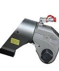 Heavy Duty Hydraulic Torque Wrench 15000Nm Square Drive angled view, lightweight aluminum alloy design for precision fastening.