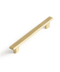 Dope Champagne Bronze Zinc Alloy Cabinet Handles 5 Inch Hole Center Striped Decor Cabinet Pulls For Kitchen And Bedroom Pack Of 6