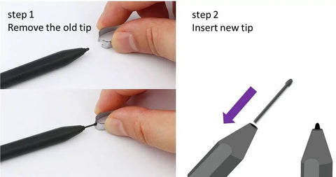 Step-by-step guide for replacing nibs on Kindle Scribe Pen using 10 Premium Nibs for Kindle Scribe Pen Replacement Tips.
