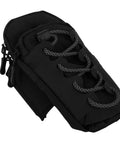 KuangChuDan Custom Fit Motorcycle Storage Bag For Savage Off Road E Bike Holds Saddle Gear Firmly With Stretch Strap Mounting System For Easy Rides, black Oxford cloth, 195x110mm