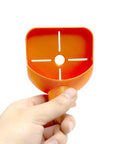 Drill Bit Dust Collector For Wall Dust And Clean Worksites, No Install Needed, Compact Orange Shield Fits Most Drill Bits