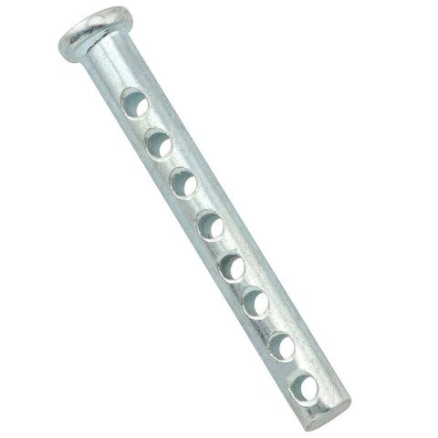 Five-Piece Multi-Hole Clevis Pins Set, 1/4 Inch Diameter, 2 Inch Length, Eight-Hole Eye Pins, Universal Clevis Pins, Zinc Galvanized Steel