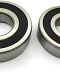 Heavy Duty Washer Tub Bearing Seal Kit Drop-In Replacement Compatible With Electrolux And Kenmore Models OE Number 134642100 1482894 AH2350420 EA2350420 showing two robust metal bearings.