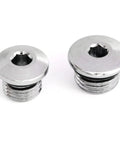 Stainless Steel Scuba Regulator Port Plug Kit With 7/16 High Pressure And 3/8 Low Pressure Plugs Leak Proof O Ring Corrosion Resistant