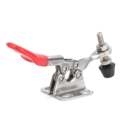 Set Of 2 GH-201-ASS Toggle Clamps Stainless Steel Quick Welding Fixtures For A Secure Hold 27 Kg Clamping Force