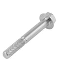 Beefy Titanium Flange Hex Bolt M10x80mm 1.25 Pitch Grade 5 Ti Alloy 6AL-4V TC4 Anti Corrosion High Strength Lightweight Fastener