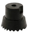 Door Holder Tip Rubber Bumper One Inch By Three Quarter Inch Black With Fasteners Ten Pack Replacement For Drop Down Doors