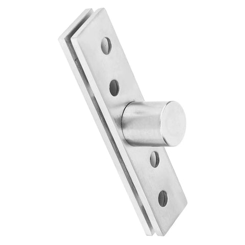 Stainless Steel 360 Degree Door Hinge Heavy Duty Pivot with Brushed Finish for Revolving Doors 75mm Central Axis