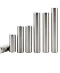 Set of 12mm 304 stainless steel cylindrical locking pins and dowels in varying sizes for electronics and mechanical projects
