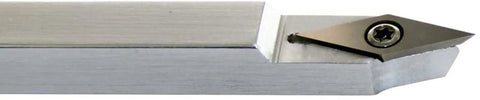 Badass Three Piece Tungsten Carbide Cutter Insert Set For Heavy Duty Wood Lathe Turning Tools Includes Hella Sharp Square Round And Diamond Tips Built Like A Workhorse Supplied With Mounting Screws For Quick Install, close-up of diamond tip insert.