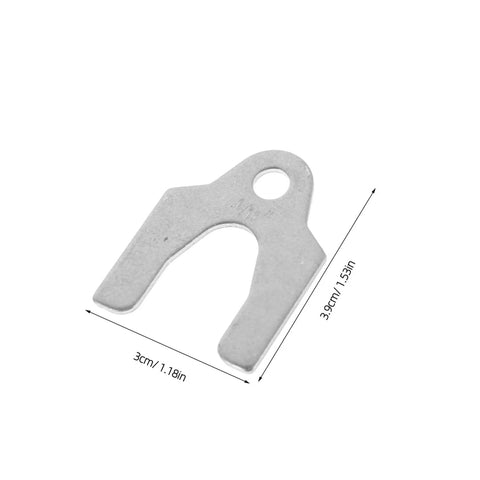 Pro Grade Universal Automotive Door Alignment Shims Kit For Heavy Duty Steel Panel Gap Measurement And Noise Reduction 144 Pieces Perfect Fit For Sheet Metal Panels And Vehicle Doors. U-shaped steel shim 3.9cm x 3cm