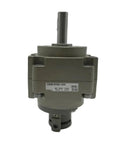 Industrial Grade Top Shelf Leaf Type Oscillating Air Cylinder Smooth Acting Rotary Actuator Cdrb1bw Series front view