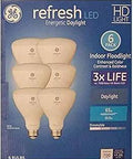 6 Pack BR30 LED Light Bulbs, Dimmable Daylight, Energy Saver, 65W Equivalent, Only 10.5W Each, 700 Lumens, E26 Medium Base