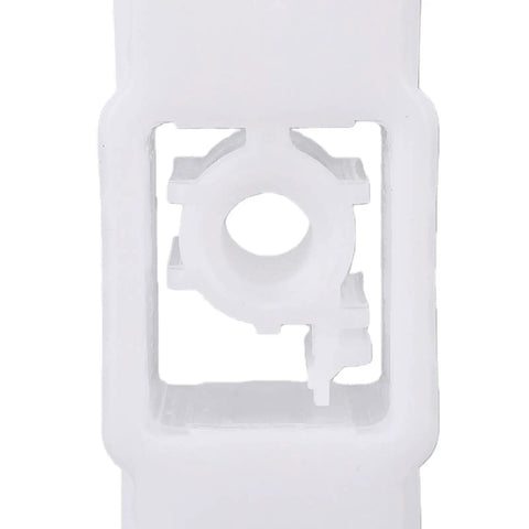 Tough Electric Push Rod Slide Block Featuring Plug And Play High Performance Motor Linear Actuator Slider showing white plastic design and hollow tube.