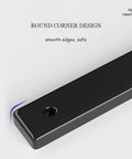 Heavy Duty L Shaped Corner Wall Mount Shelf Brackets With Thickened Steel Build For Floating Industrial Storage That Handle Load Like No Sweat And Bring Major Clean Vibes To Your Space In Black, featuring round corner design.