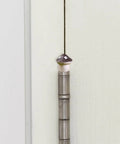 Decorative Hinge Head Topper Set Of 6 Magnetic Mushroom Hinge Heads for doors, shown on a cabinet hinge, adds quirky home accent