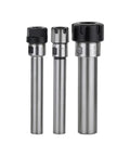 High Performance ER Collet Extension Rod For Lathe And CNC Milling Machinists, 3 sizes in alloy steel for precision machining.