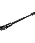 Misakomo intermediate steering shaft, lower; black steel with U-joints, for Jeep Cherokee 1984-1994 and Jeep Comanche 1986-1992