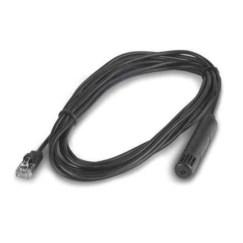 Rackmount Temperature And Humidity Sensor AP9335TH For Data Centers And Network Closets Universal Sensor Black cable and connector