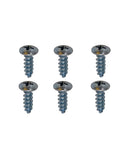 Screws for Front Bumper License Plate Frame Bracket Tag Holder for 2022 2023 2024 Jeep Grand Cherokee Models, direct fit replacement