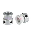GT2 Timing Pulley 20 Teeth 8mm Bore For 6mm Width Belt For 3D Printer CNC Machines Aluminum Lightweight And Durable With Mounting Screw
