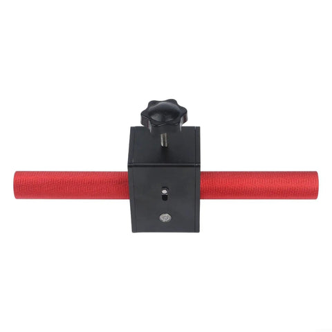 Electric Cable Threading Tool For Wall Wiring, Works With Any Drill, Smooth Drill Attachment That Pulls Wire Quick, Aluminum Alloy Red Black Design, Works With 3mm To 6mm Wire Installation, Easy Install And Time Saver red and black wall wiring tool with clamp