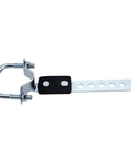 Two Pack Heavy Duty Universal Exhaust Hangers With Swivel Tail Pipe Brackets, Six Pre Drilled Holes For Flexible OE Style Fitment, Durable Steel Silver Finish, Muffler Hanger Bracket For Most Cars, Easy Install, 11-inch steel hanger