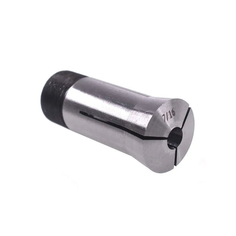 7/16 inch collet from 5C Collet Set For Mill Chuck Holder One Eighth To One Inch In Sixteenths Hardened TIR 0.0005 Lathe 15 Piece Set