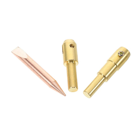 Sheet Metal Dent Repair Kit soldering iron tips, part of the Chuck Stud Welder and Dent Puller Set for fast body panel restoration.