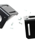 Two Pack 42mm Nema 17 Stepper Motor Mounting Brackets Alloy Steel L Shaped Mounting Brackets Fixed Base For CNC DIY Robots Durable Steel Construction Easy Install And Strong Mounting In Tight Spaces