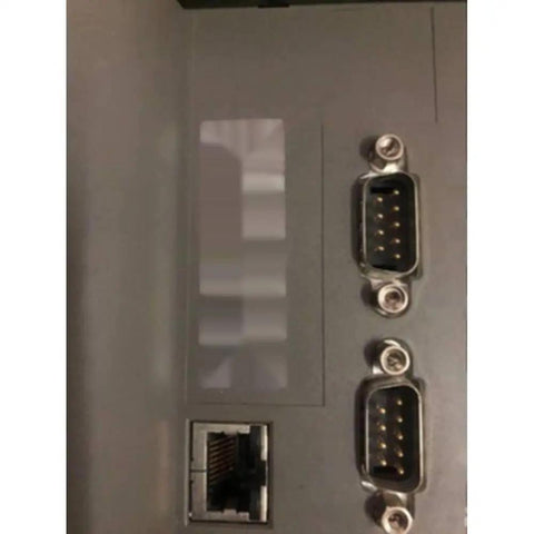 C600/10/1/1/1/00 Motion Controller For Industrial Automation Systems Replacement Part, side view with dual D-sub ports and Ethernet jack