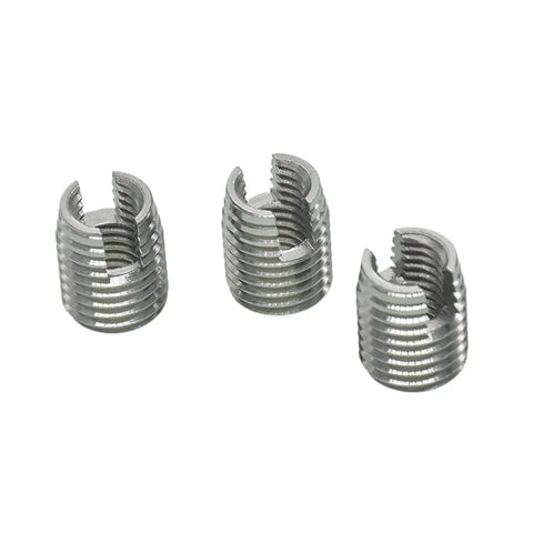 Hella Heavy Duty Stainless Steel Thread Inserts Built Tough For Rapid Metal Thread Repair Knockout Self Tapping Grip With Crisp Slotted Screws Ideal For Any Quick Diy Patch Or Serious Shop Upgrade Includes A Clean Ten Piece Roll