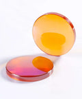 CNCOLETECH 20mm CO2 laser lens, 50.8mm focal length, ZnSe PVD lens, two orange discs