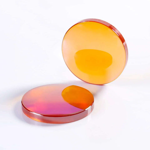 CNCOLETECH 20mm CO2 laser lens, 50.8mm focal length, ZnSe PVD lens, two orange discs