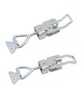 Two Toggle Latch Clamp Stainless Steel Fastener For Toolboxes And Equipment Cases Heavy Duty Security Latch Keeps Lids Closed During Transport